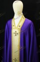 PURPLE GOTHIC CHASUBLE 309C23