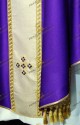 PURPLE GOTHIC CHASUBLE 309C23
