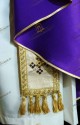 PURPLE GOTHIC CHASUBLE 309C23